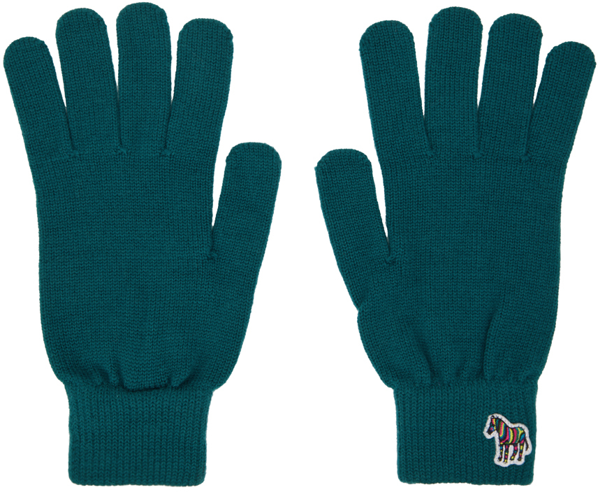 Blue Zebra Gloves