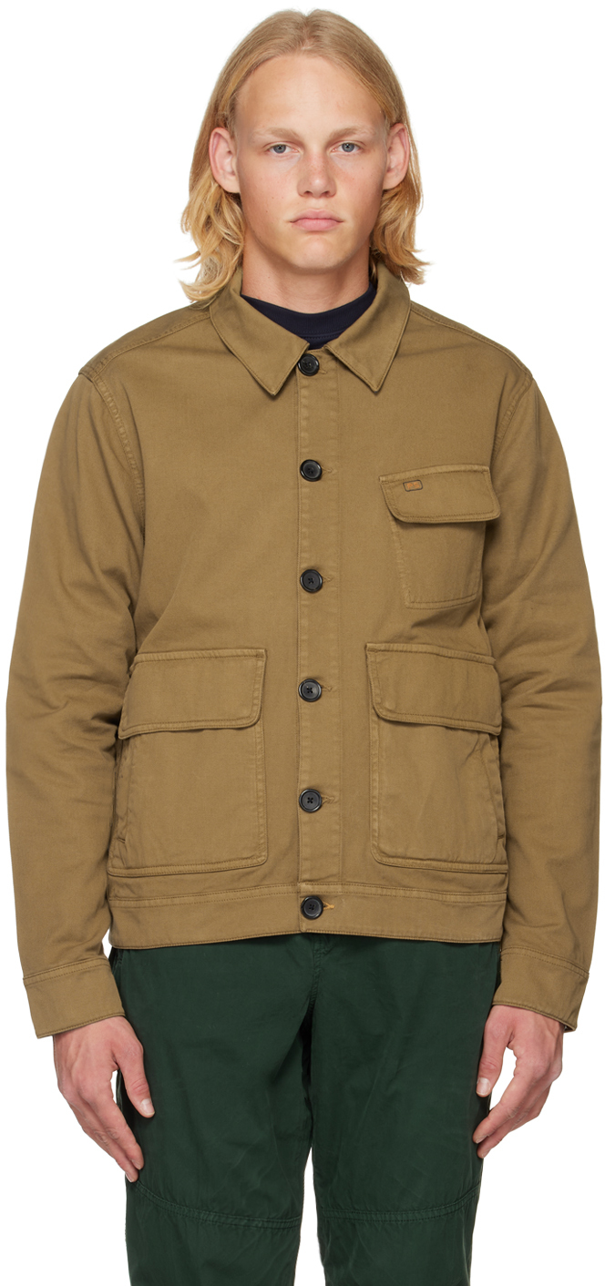 Brown Button Jacket