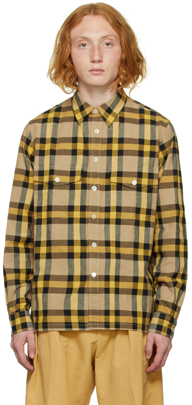 PS by Paul Smith Brown Check Shirt