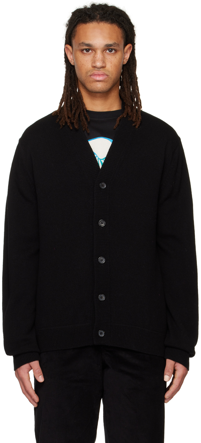 PS by Paul Smith Black Buttoned Cardigan