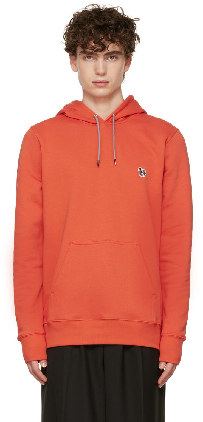 PS BY PAUL SMITH RED ZEBRA HOODIE