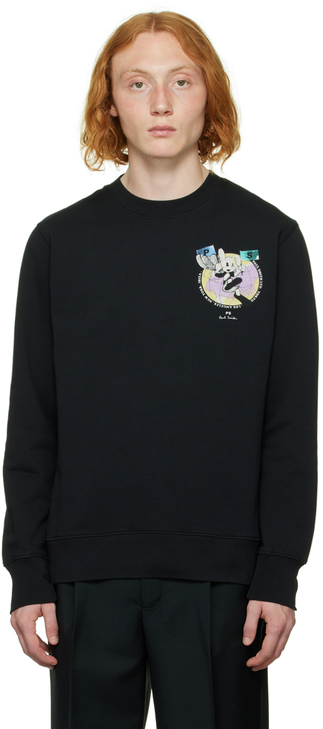 PS by Paul Smith Black Bunny World Sweatshirt