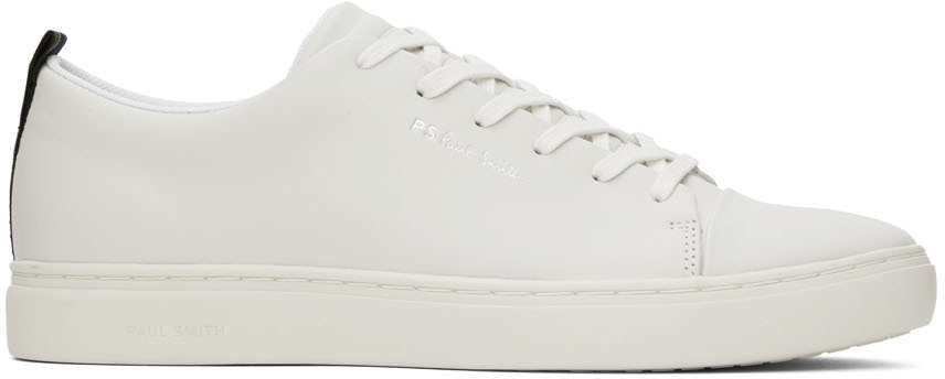 PS BY PAUL SMITH WHITE LEE SNEAKERS