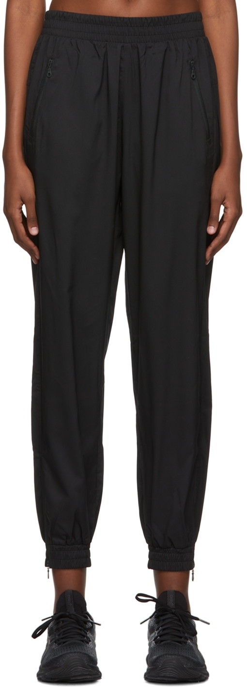 Girlfriend Collective Black Polyester Sport Pants