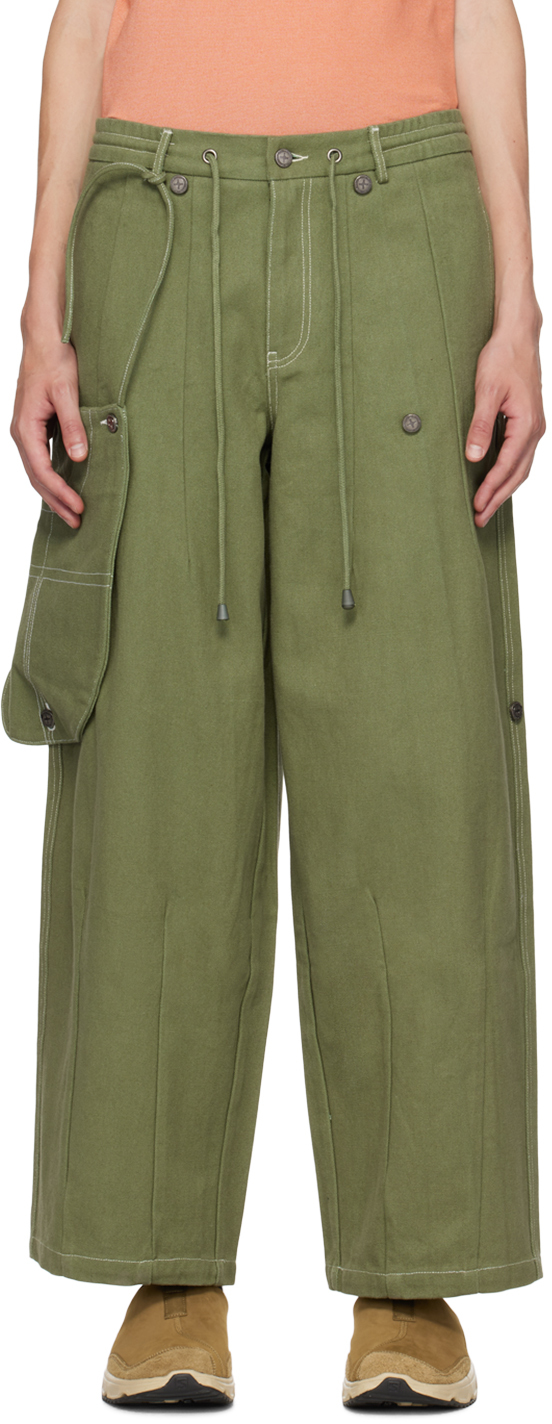 TOMBOGO™: Green Tote Bag Cargo Pants | SSENSE