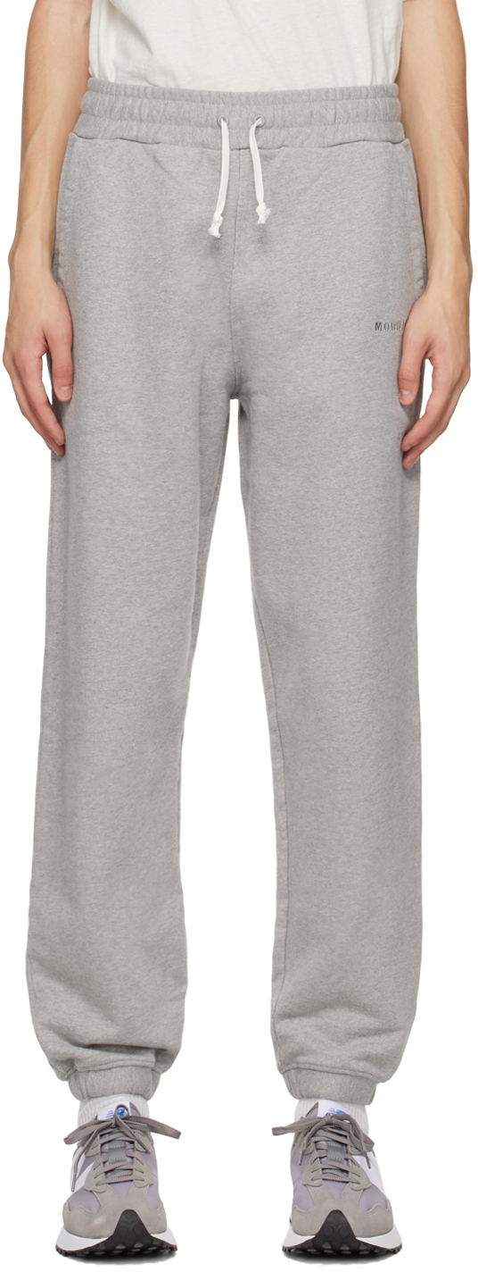 Gray Tapered Lounge Pants