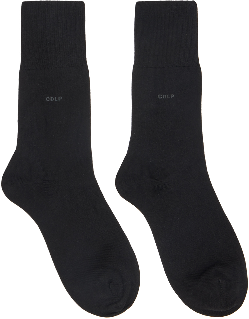 CDLP: Five-Pack Black Bamboo Socks | SSENSE