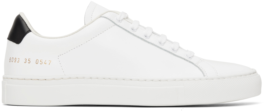 Common Projects White Retro Sneakers