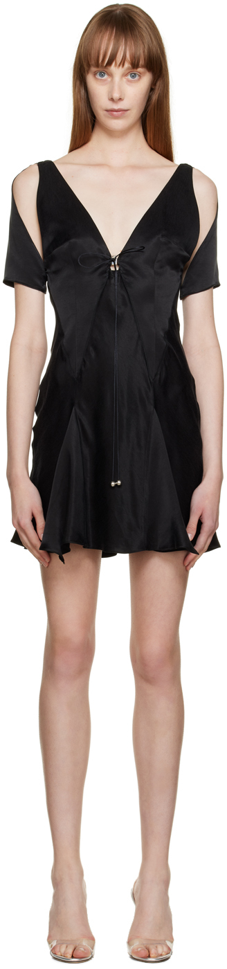 Black Tauri Minidress