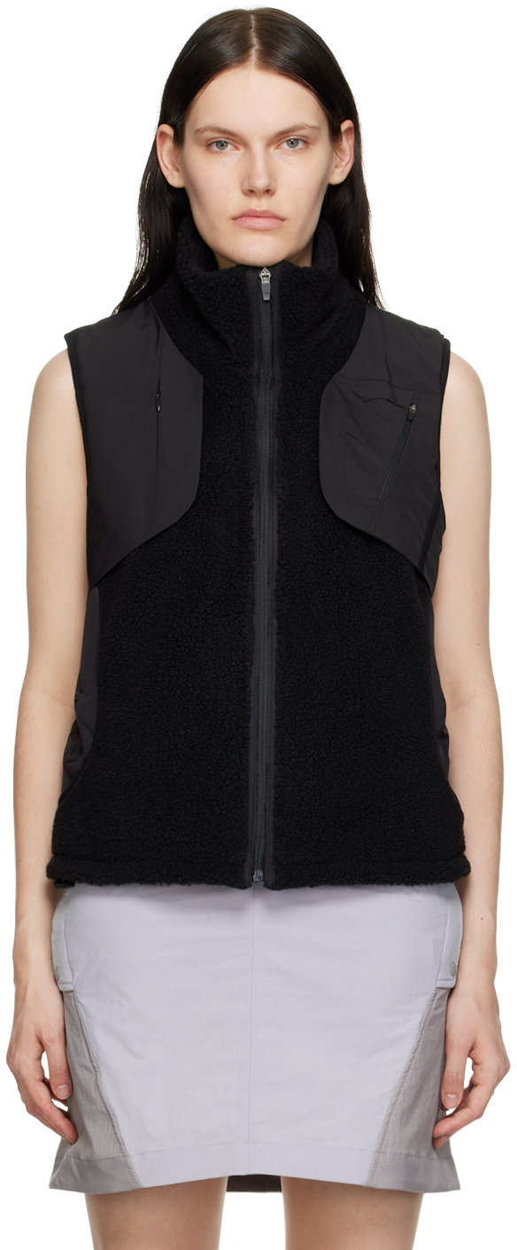 Hyein Seo Black Paneled Vest