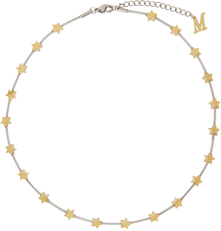 Marland Backus Ssense Exclusive Silver & Gold Lil Star Necklace | ModeSens