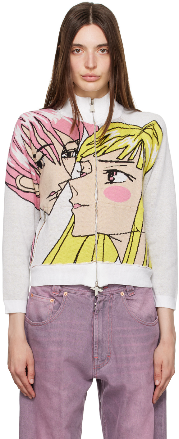 1xblue Ssense Exclusive Multicolor Passion Hoodie