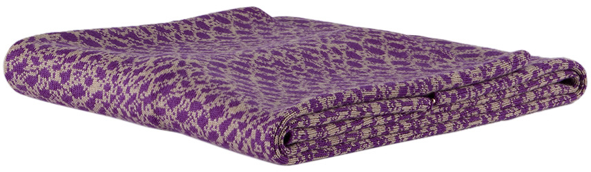 RUI PURPLE WOOL BLANKET 