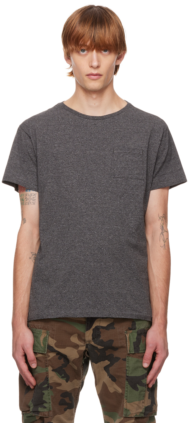 Gray Garment-Dyed T-Shirt by RRL on Sale