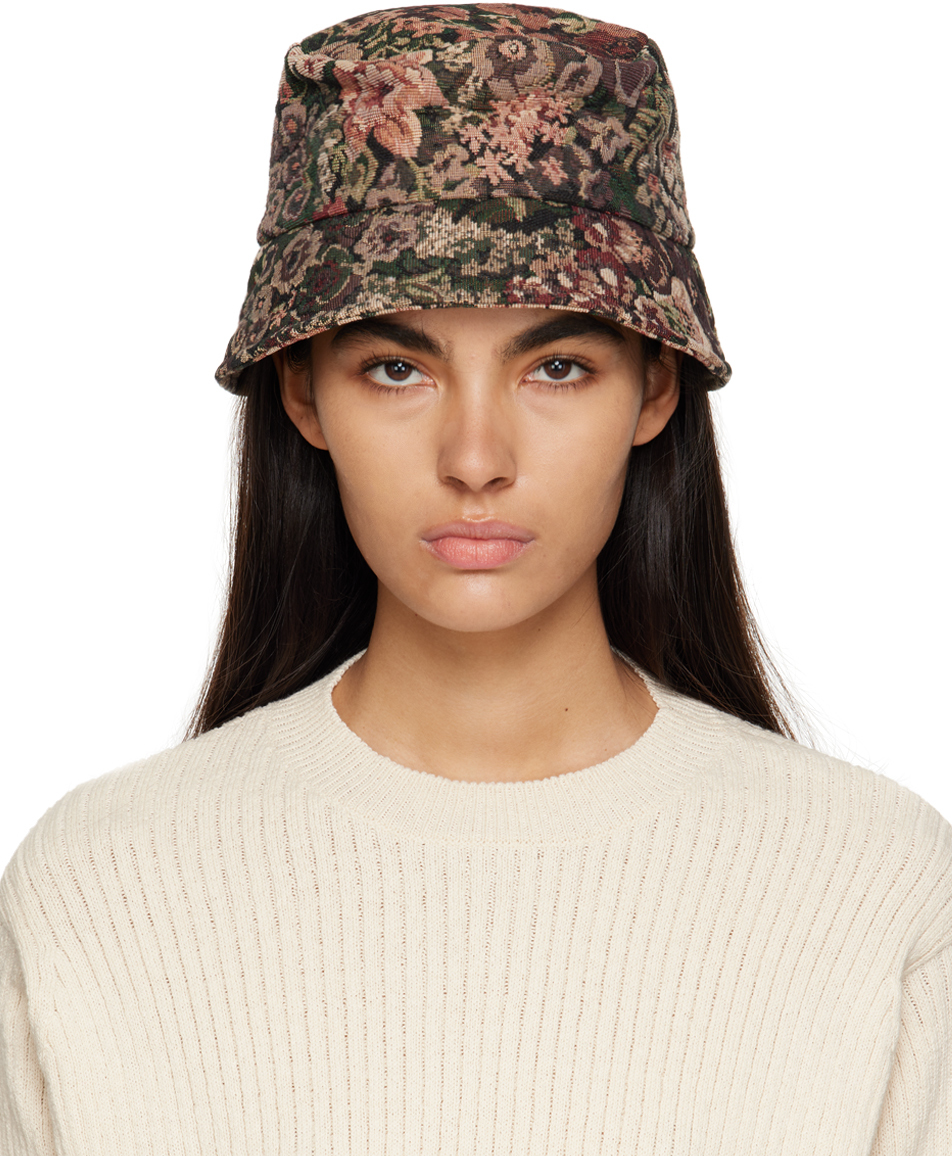 Amomento Multicolor Flower Bucket Hat In Mix