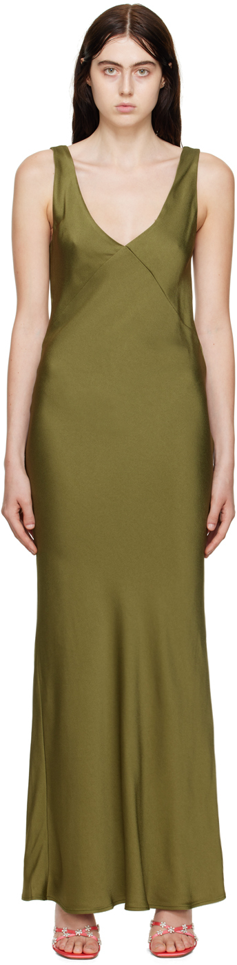 paris georgia dress green Paris Georgia main image 0