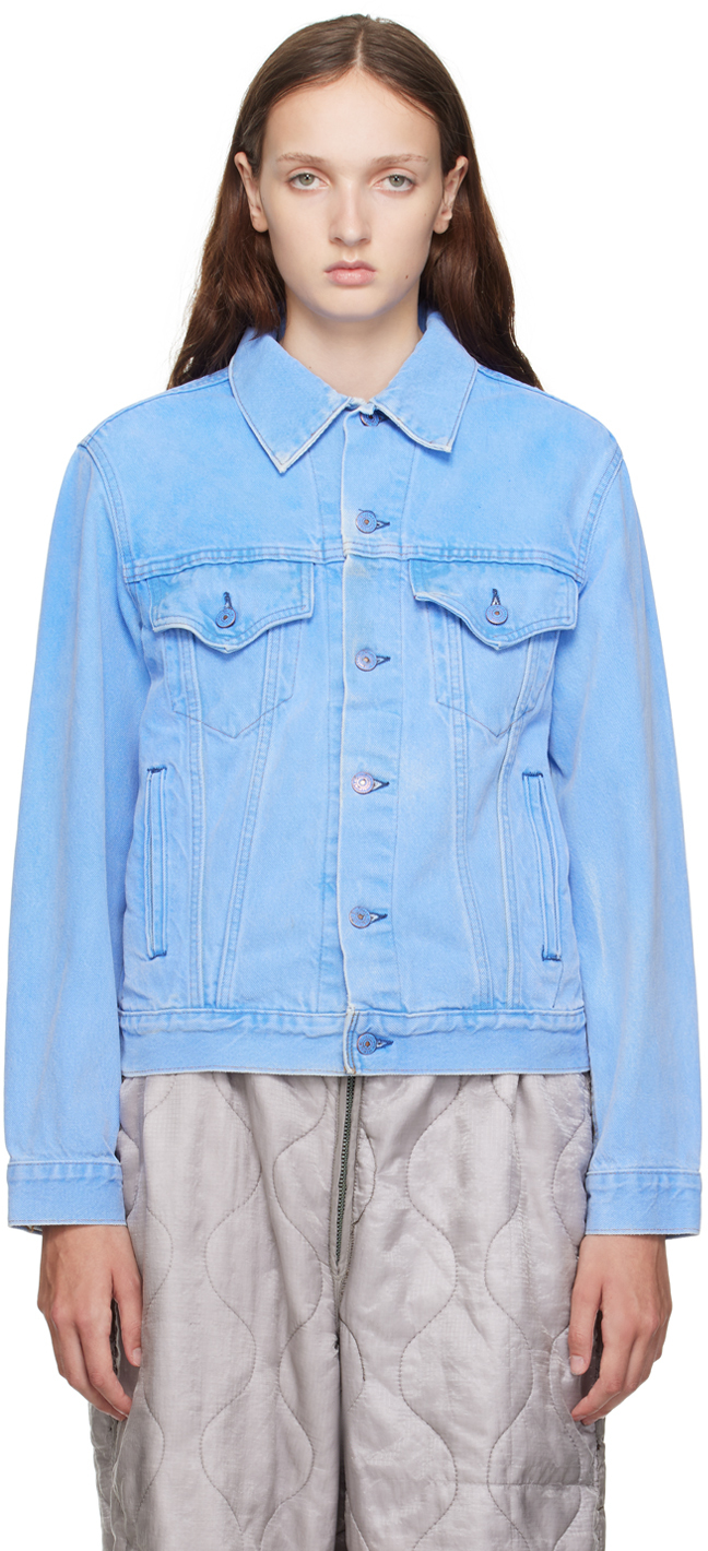 Notsonormal Blue Daily Jacket In Pale Sky