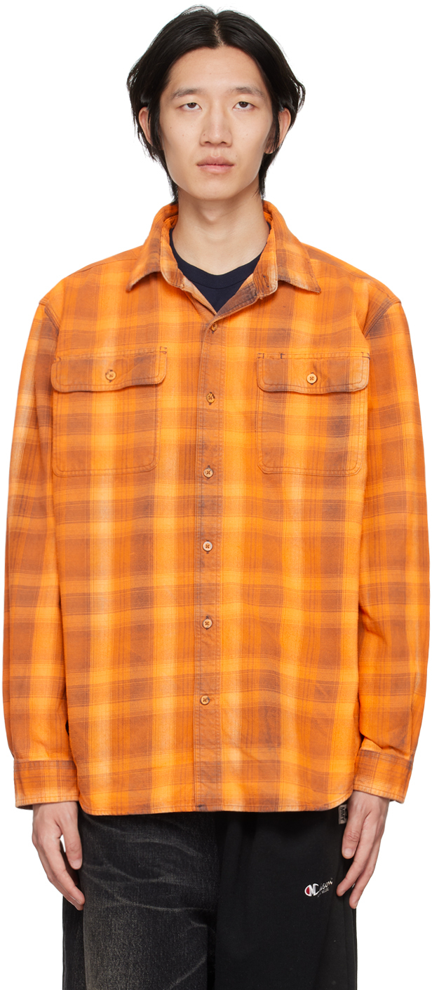 Orange Reflect Shirt by NotSoNormal on Sale