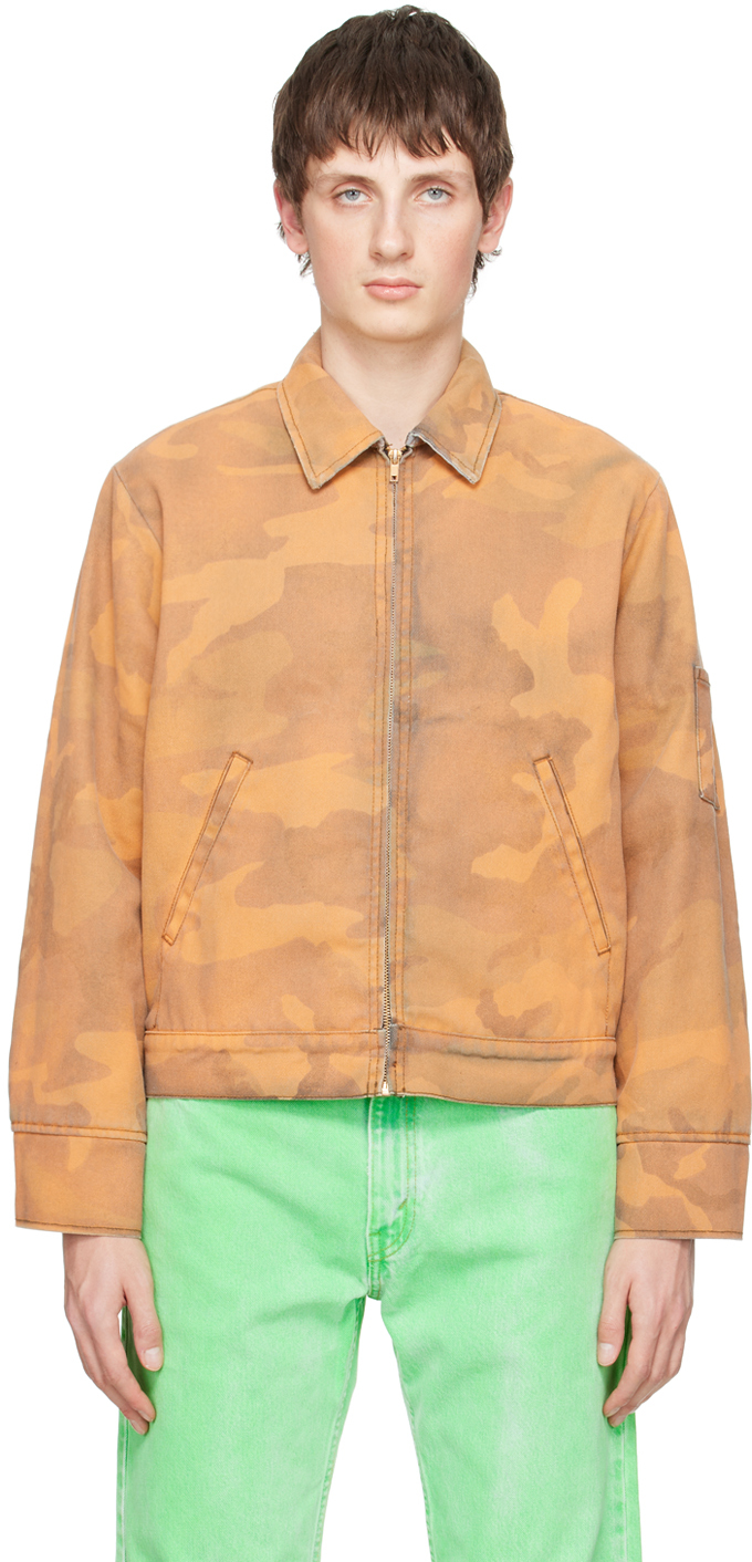 NOTSONORMAL BROWN DUSTED JACKET