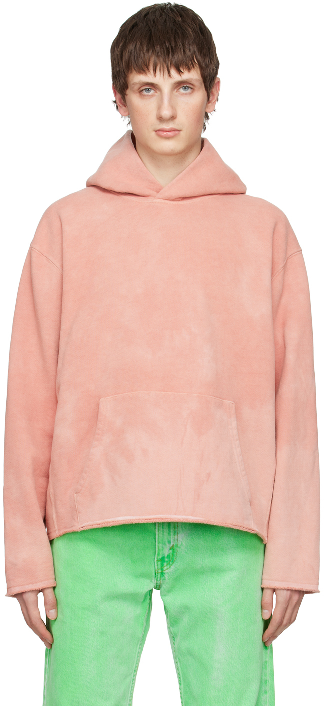 Pink Fadded Hoodie