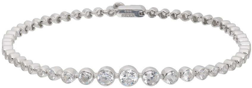 SSENSE Men Accessories Jewelry Bracelets Silver #3915 Bracelet 