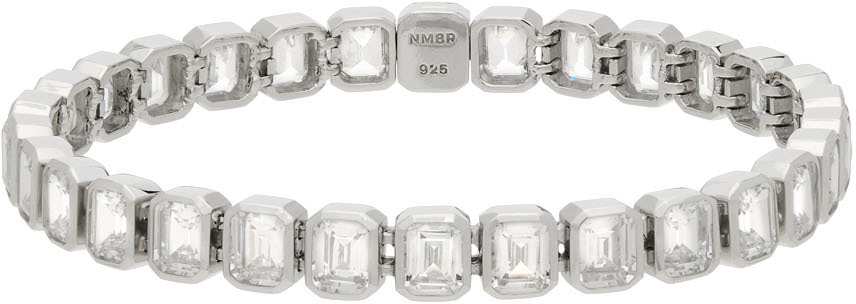 Numbering Silver #3914 Bracelet In White