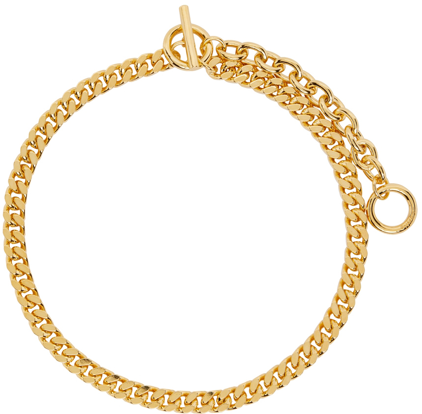 Numbering SSENSE Exclusive Gold #5704 Necklace