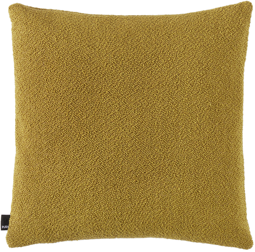 Khaki Down Texture Cushion