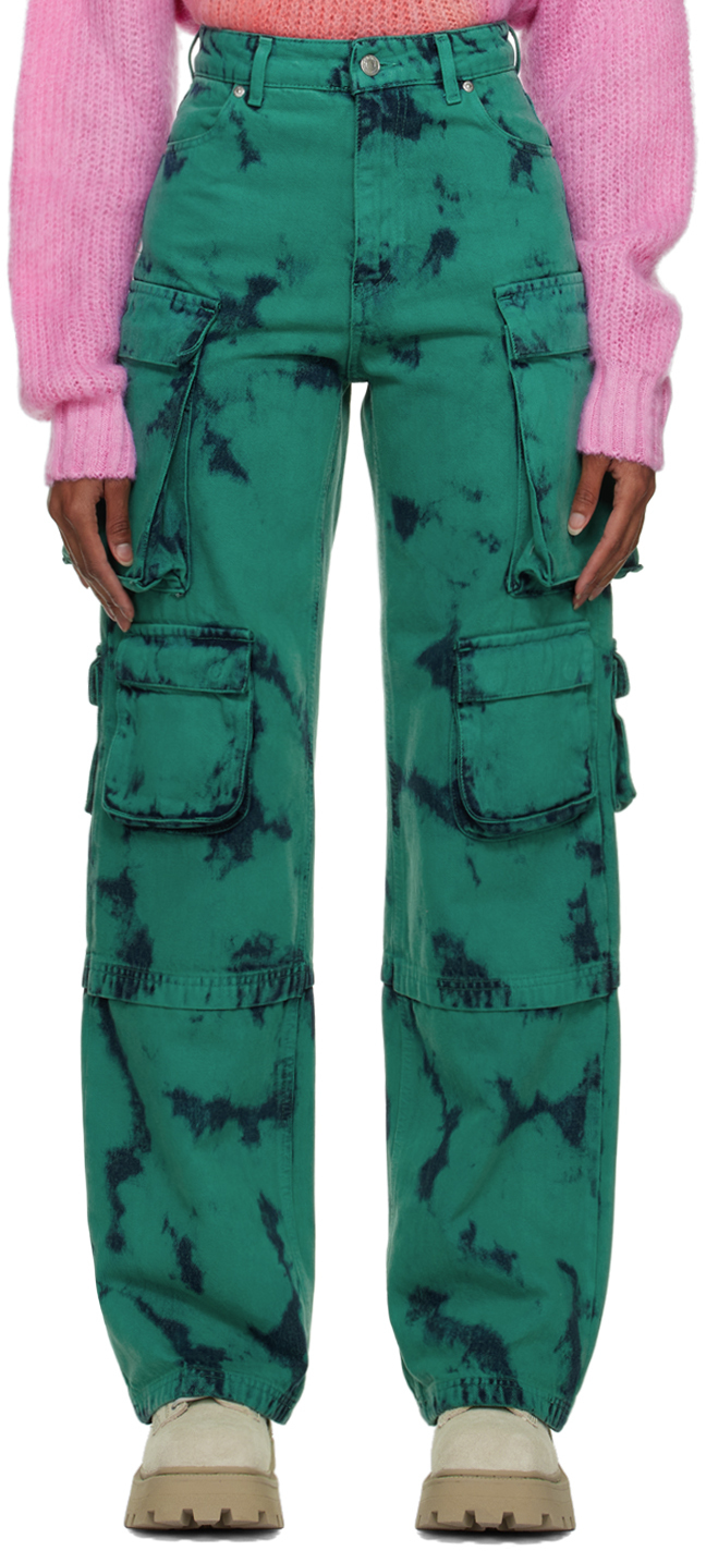 Enfant Pantalon cargo bleu marine à logo Ssense Fille Vêtements Pantalons & Jeans Pantalons Cargos 