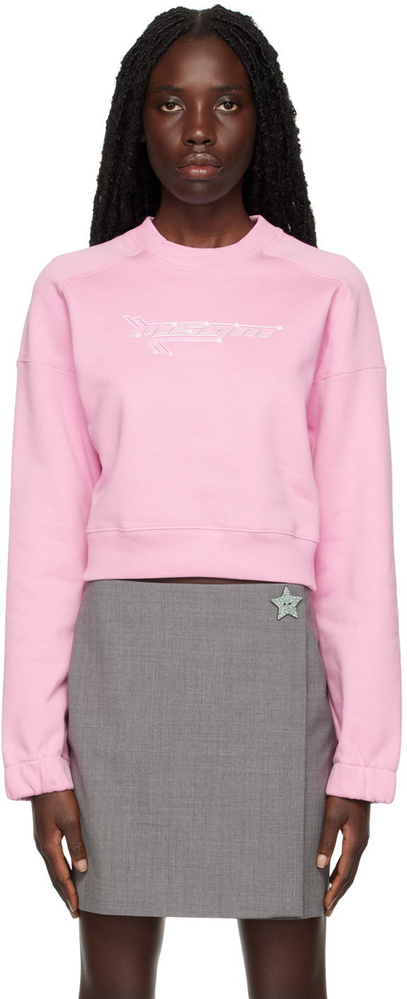 Pink Graphic Sweatshirt