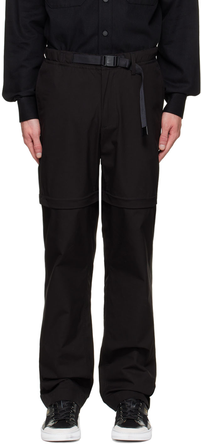 Black Cotton Trousers