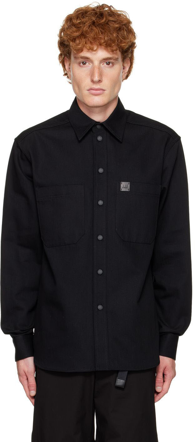 Black Cotton Shirt