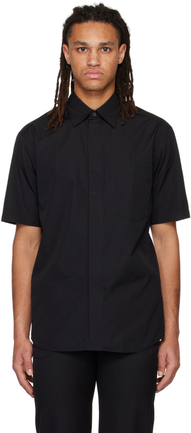 Dunhill: Black Stripe Shirt | SSENSE