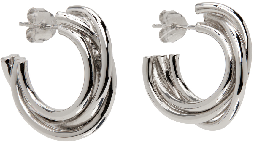 Silver Encounter Earrings