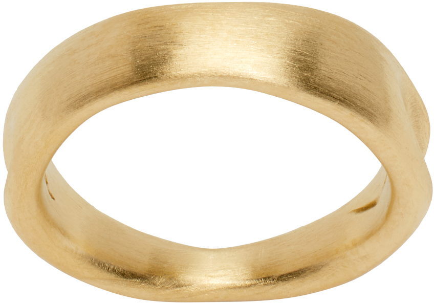 Completedworks Gold Deflated Ring | ModeSens