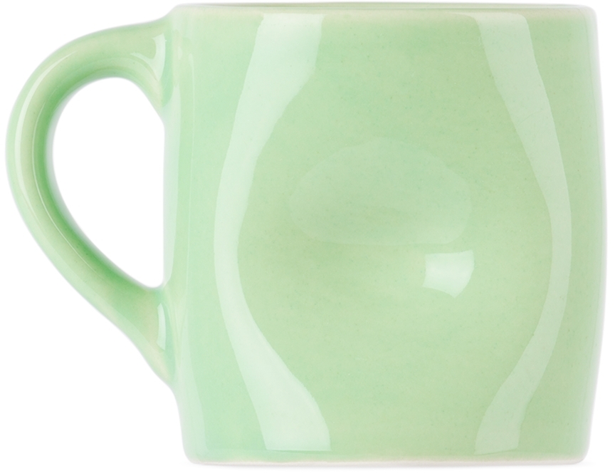 Completedworks Green Bumpity Bump Bump Mug In Gloss Mint