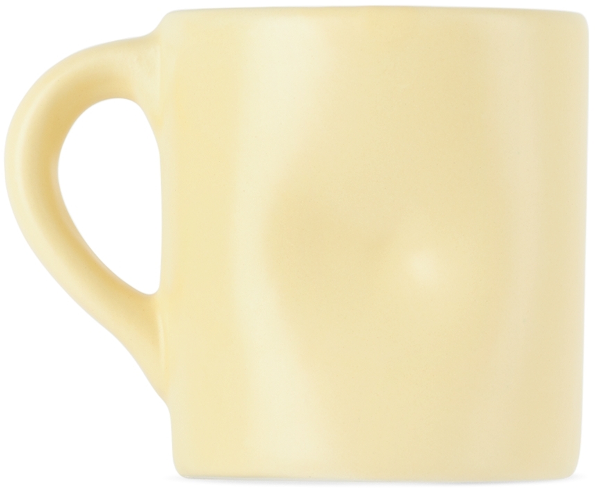 Completedworks Yellow Bumpity Bump Bump Mug In Matte Yellow