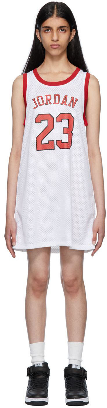 Nike Jordan White (Her)itage Minidress