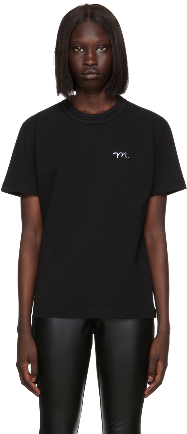 sacai Black Printed T-Shirt