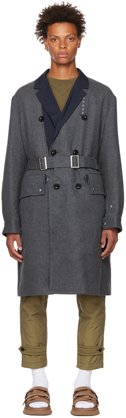 Sacai coats for Men | SSENSE