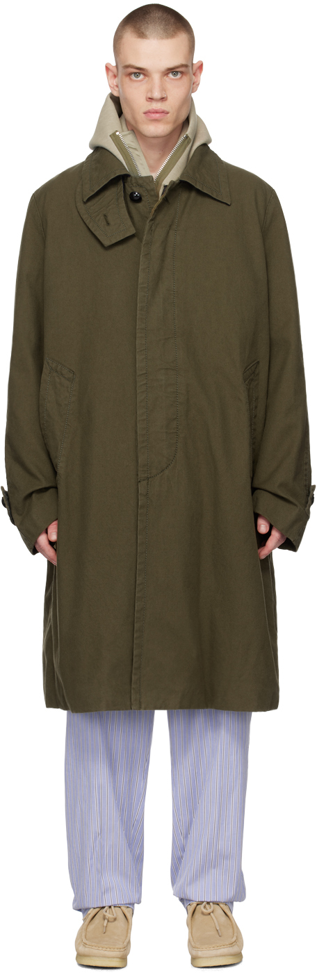 Khaki Surge Coat by sacai on Sale