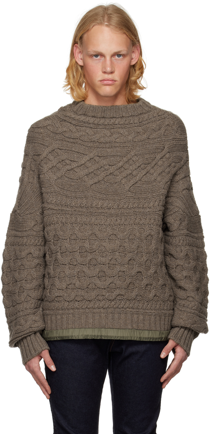 sacai brown