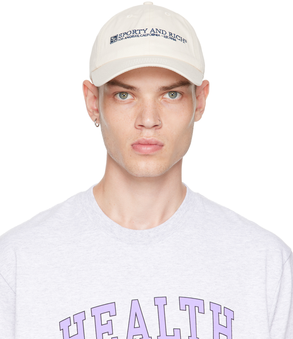 SPORTY AND RICH OFF-WHITE 94 CAP