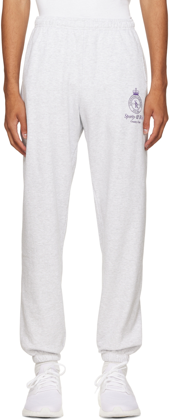 Gray Crown Lounge Pants