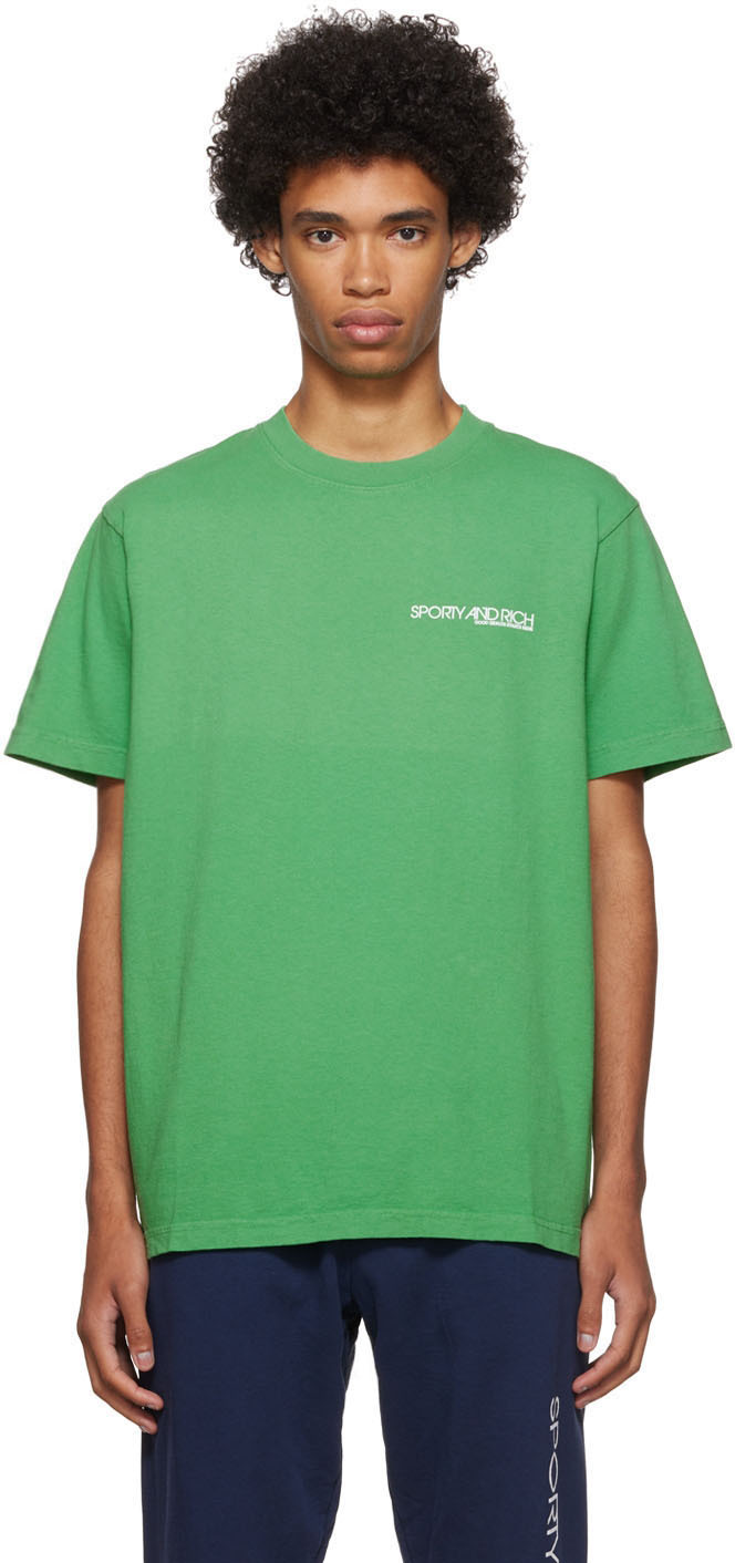 Sporty & Rich Green Disco T-Shirt