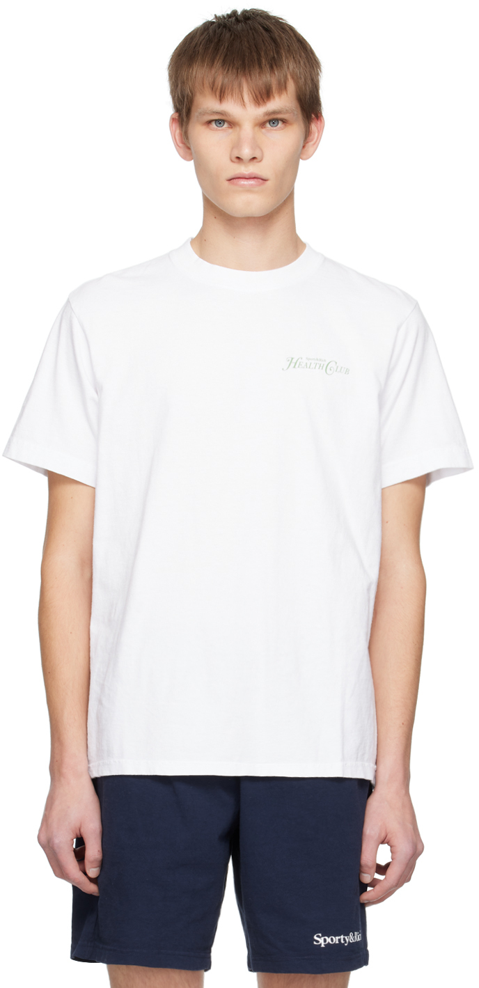 Sporty & Rich: White Rizzoli T-Shirt | SSENSE UK