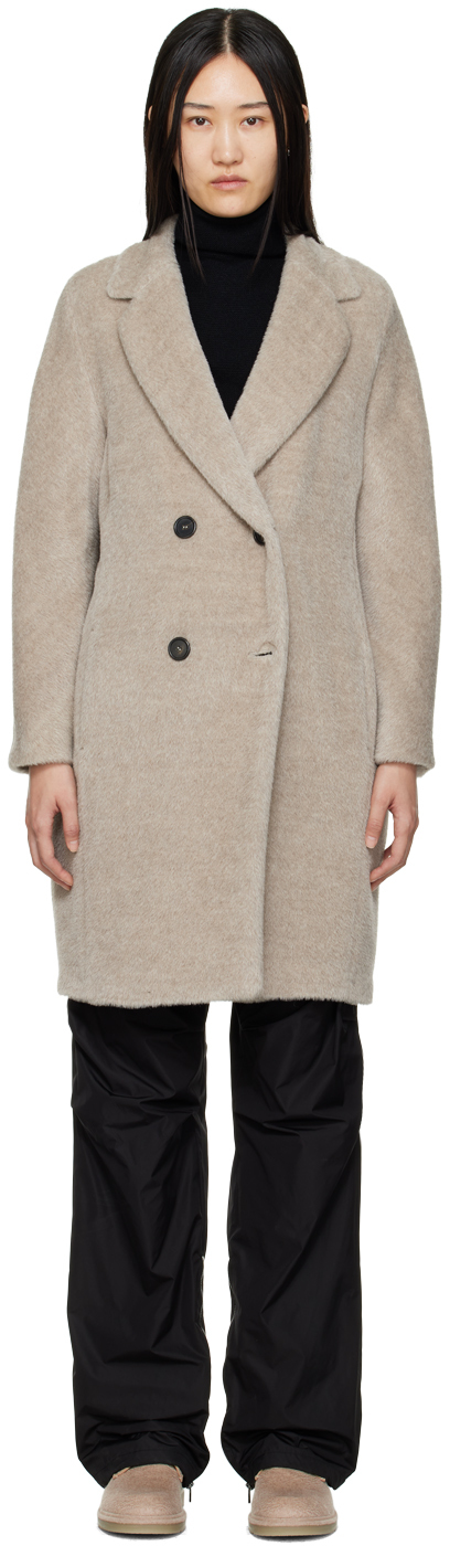 Taupe Roseto Coat