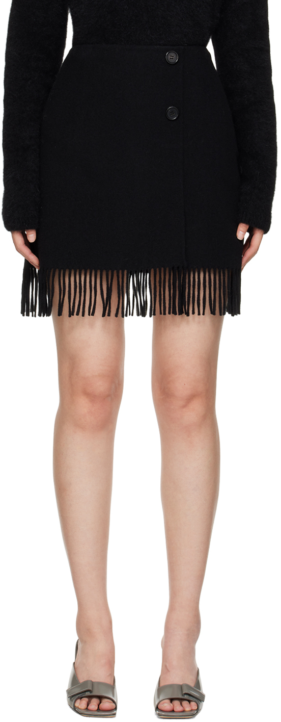 's Max Mara Black Chris Miniskirt In 002 Black