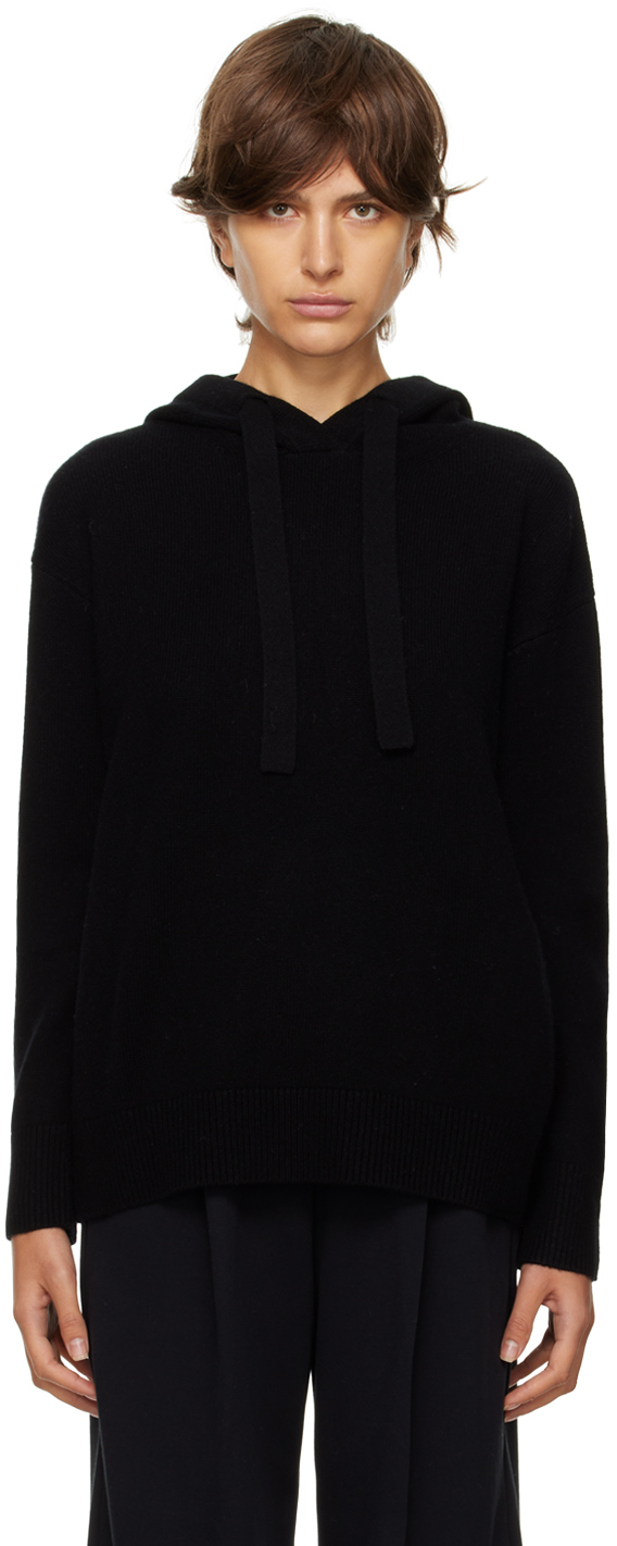 Black Anima Hoodie by S Max Mara on Sale