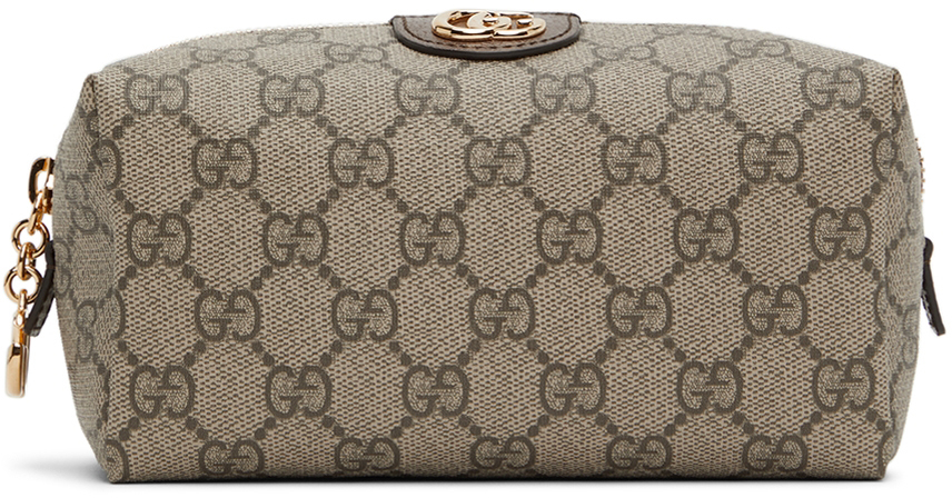 beige ophidia money pouch